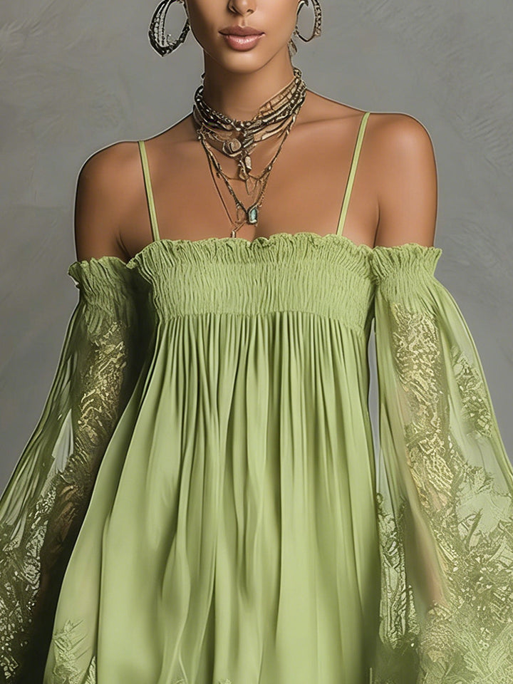 Celestine | Robe bohème en dentelle