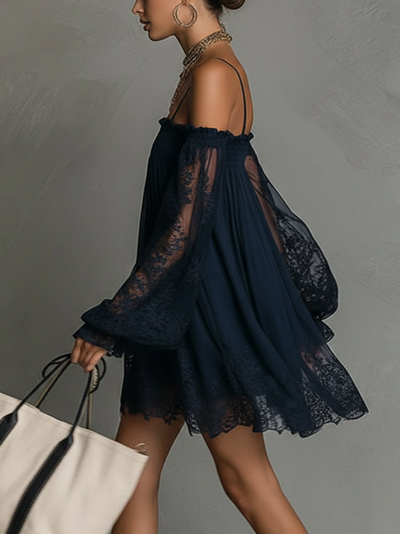 Celestine | Robe bohème en dentelle
