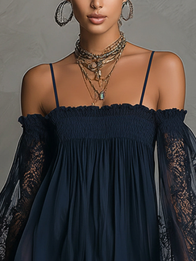 Celestine | Robe bohème en dentelle