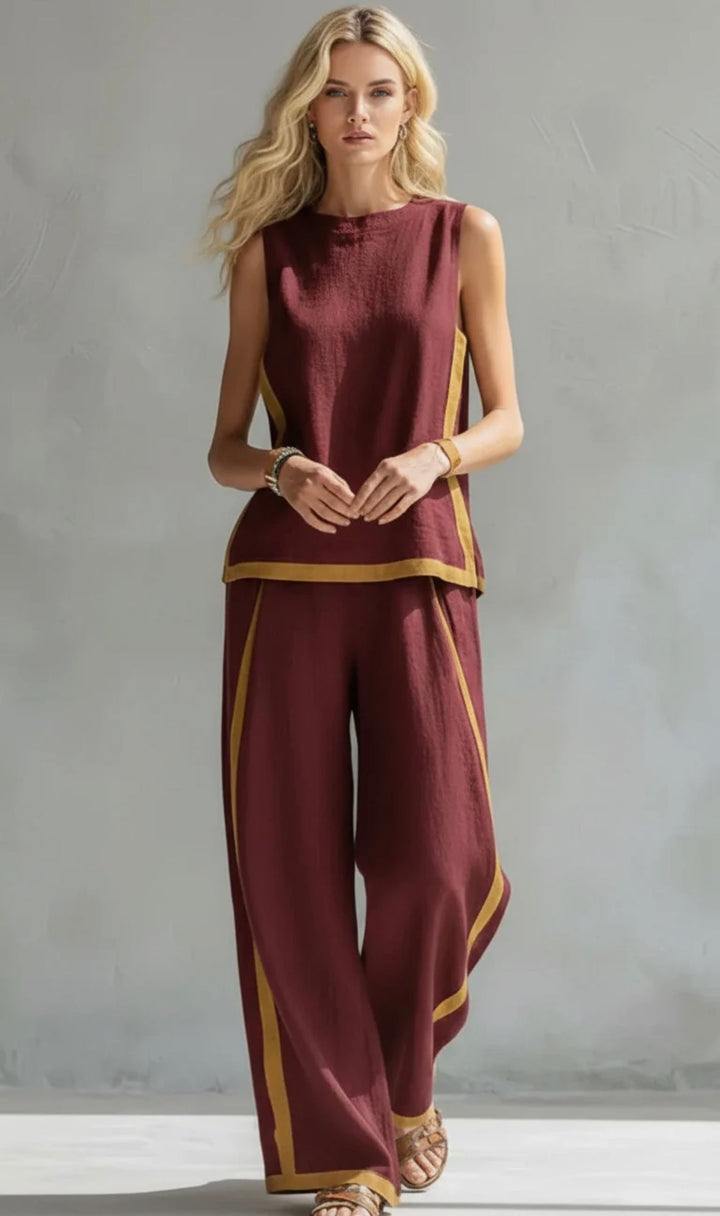 Valentine | Ensemble Coton Lin Gris