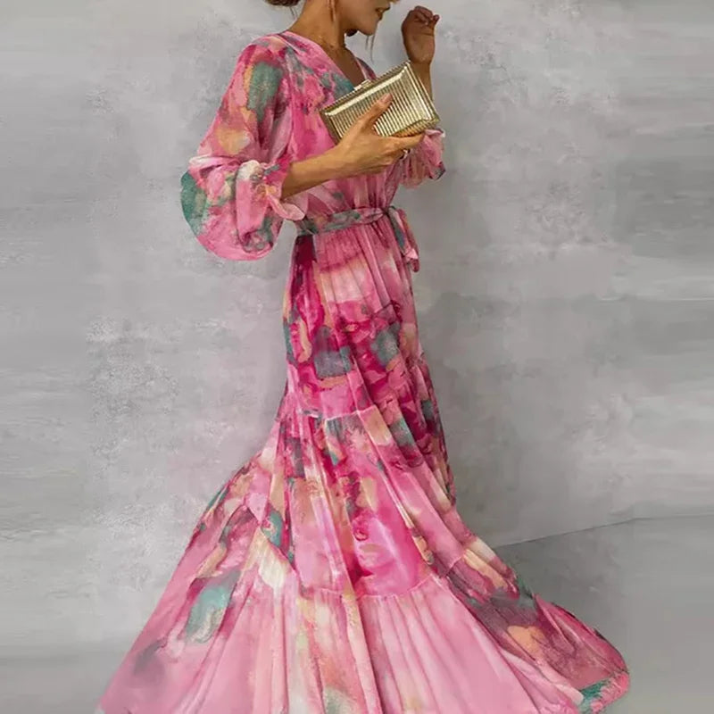 Fleur | Robe Florale Élégante Confortable