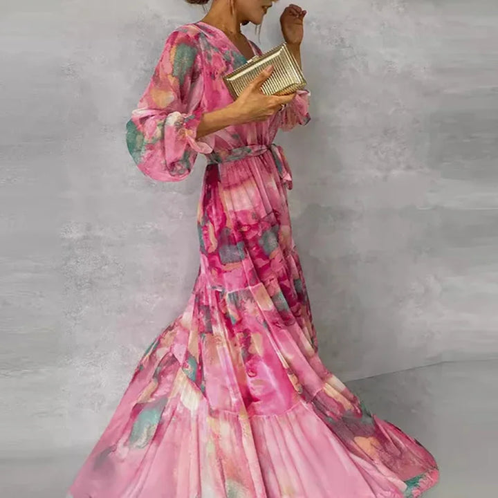 Fleur | Robe Florale Élégante Confortable